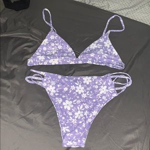 Purple bikini